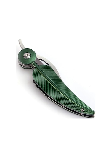 Crkt 6077 Xeaf Green Kızıldereli Tüy Kamp Çakı Yeşil