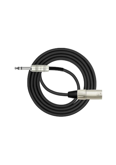 Kirlin Mp-483Prbk Xlr M - 1/4'' Trs 3 Metre Mikrofon Kablosu