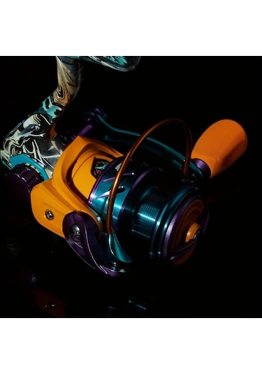 Xuweiwei Bıllıngs Ha 1000 6000 Serisi Döner Makara 5.2 1 Yüksek Dişli Oranı 10kg Sürükleme İki Elle Kullanım Alüminyum Alaşım Tatlı Tuzlu Su Balıkçılığı