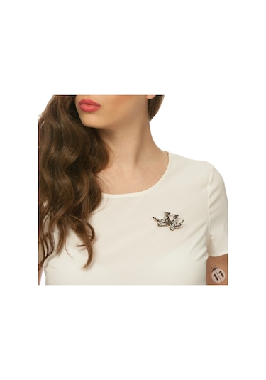 Elmas Montür Swarovski Kuş Broş Sevgiliye Hediye