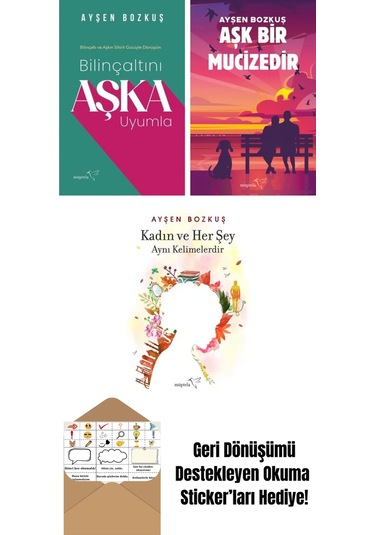 Bilinçaltını Aşka Uyumla + Aşk Bir Mucizedir + Kadın Ve Her Şey Aynı Kelimelerdir