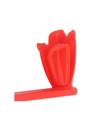 Geeroyoo Kırmızı Pp Plastik Meyve Kesici - Domates, Çilek, Üzümü Hızlı Ve Eşit Parçalara Bölme Aracı - Ev Mutfakları İçin Pratik Ve Dayanıklı Diğer