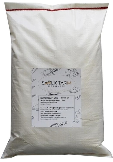 Sağlık Tarım Ürünleri Karabuğday Unu 5 KG