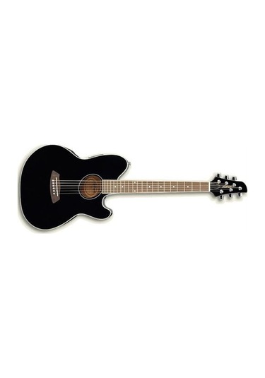 Ibanez Tcy10E-Bk Elektro Akustik Gitar Kılıf + Jak Kablo + Askı + Pena