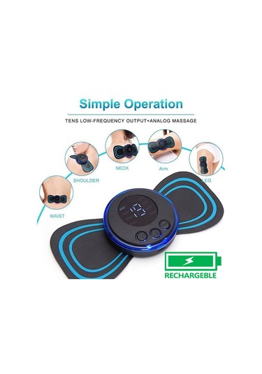 Vücut İçin Ems Mini Vücut Masajı Erkekler Ve Kadınlar İçin Ems Kelebek Masajı Çok Renkli