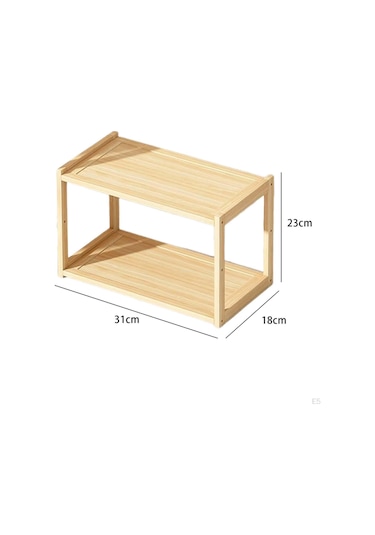 Ahşap Depolama Raf Masası Kitaplık Baharat Masaüstü Organizatör Masa Üstü Sergileme Raf Erkekler İçin 2