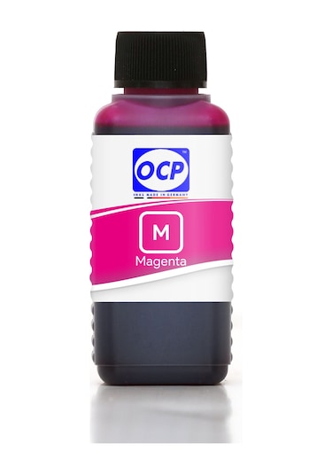 OCP HP Deskjet 5745 Uyumlu Yazıcı Mürekkebi 100ml M Magenta Macenta Dye
