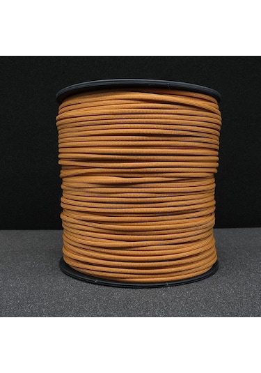 Mg Ropes Paracord İp 4 Mm Bronz Renk No:39 10 Metre Çok Renkli