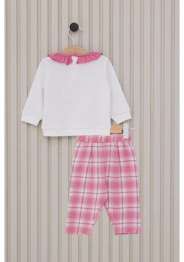 U.s. Polo Assn. Kız Bebek Krem Pijama Takım 50322775-vr071 KREM U.s. Polo Assn. Kız Bebek Krem Pijama Takım 50322775-vr071 KREM