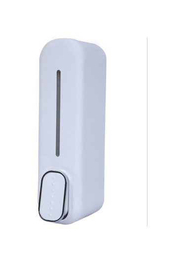 350 Ml Kapasiteli Manuel Sıvı Sabunluk Basmalı Model Duvara Askıl