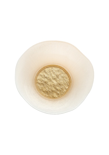 Emsan Golden 2 Parça Cam Konik Kase 21 Cm Gold