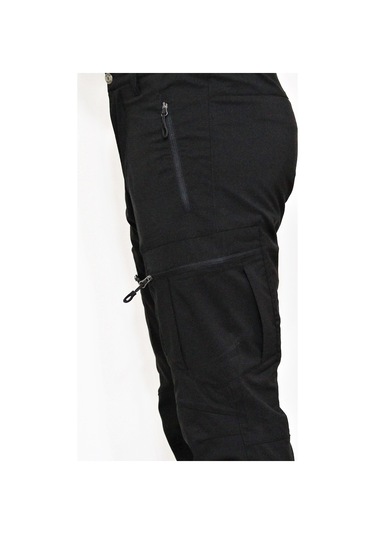 Mudwill Mikro Likralı Yazlık Trekking Pantolon-Siyah