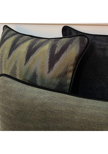 "nuve & Choco" Kırlent Kılıfı Seti Yeşil