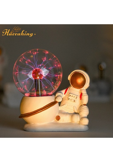 Astronot Meditasyon Plazma Topu İşık 4 İnç Cam Küre Dokunmatik Diğer