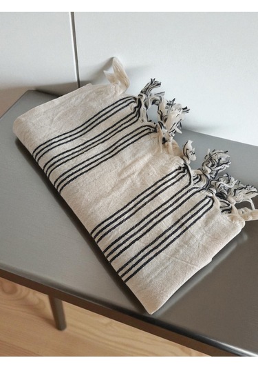 Mutfak Kurulama Bezi, 2 Adet Farklı Desen, %100 Pamuk, Kara Tezgah Peşkir 50x90 Cm Bej