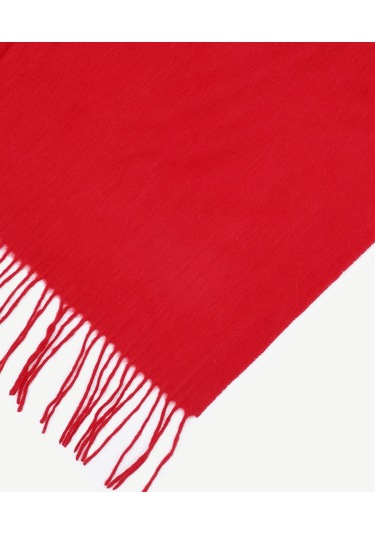 Yargıcı Yün Kaırşımlı Şal 25kksl1134x 043 Kırmızı