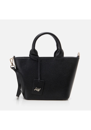 Hotiç Hakiki Deri Siyah Kadın Çanta 03cah293390a100 Siyah-black Siyah