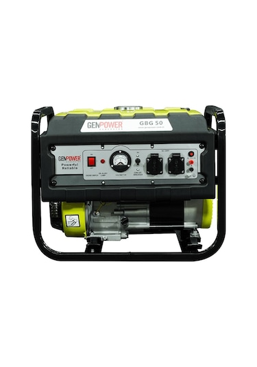 Genpower GBG 50 5 kVA Benzinli Ipli Tekerleksiz Monofaze Jeneratör