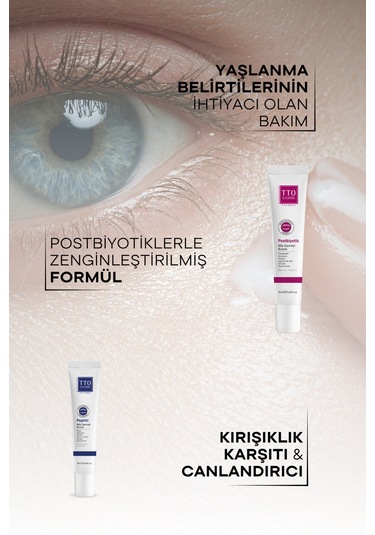 Tto Clinic Göz Çevresi Bakım Seti Peptit ve Postbiyotik Avantajlı Paket