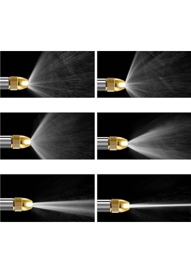 Luckystars Yüksek Basınçlı Ev Araba Yıkama Su Tabancası Hortum Hortumu Bahçe Teleskopik Temizleme Sulama Başlığı Tanrı
