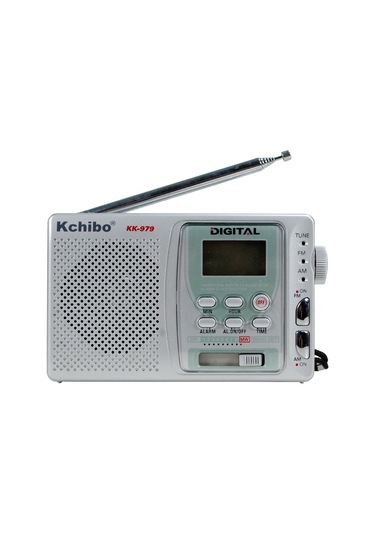 Kchibo Kk-979 Fm Radyo Alarmlı Manuel Aramalı