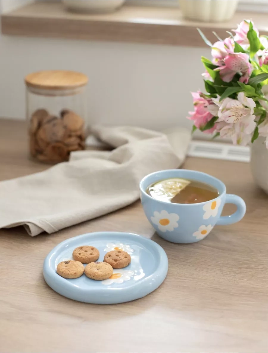 Perex Çay Takımı Setı, Tabak Ve Fincan, 250 Ml 208810909 Beyaz