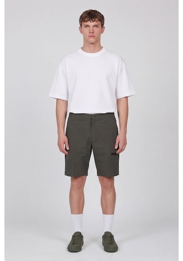Giotelli Haki Bermuda Shorts