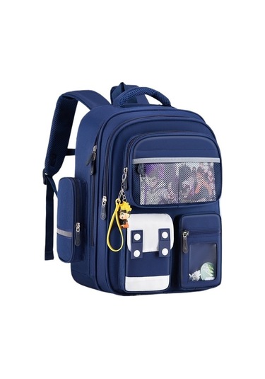 Ortaokul Ve İlkokul Öğrencileri İçin Ergonomik Sırt Çantası, Omurga Desteği Ve Geniş Bölmeli Tasarım, 1. Sınıftan 6. Sınıfa Kadar Kız Ve Erkek Çocuklar İçin Dayanıklı Okul Çantası MAvi