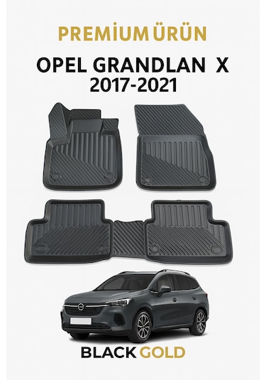 Opel Grandland X 2017-2021 3D Oto Paspas