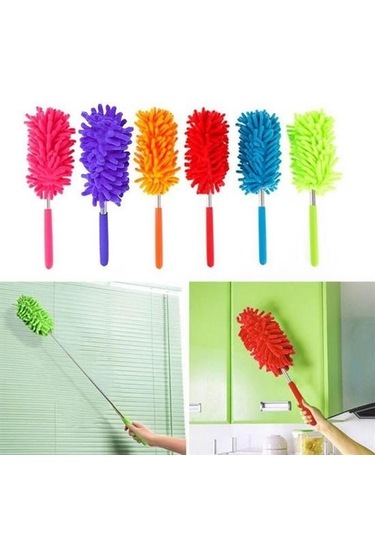 Buffer Teleskopik Mikrofiber Pratik Uzayabilen Toz Alma Fırçası