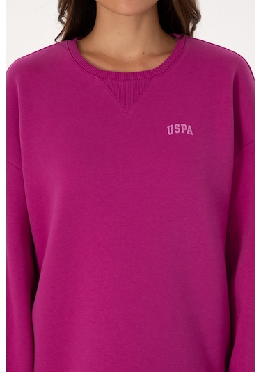 U.s. Polo Assn. Kadın Fuşya Sweatshirt 50313586-vr023 Fusya