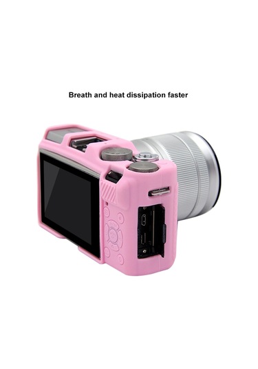 Puluz Soft Silicone Protective Case For Fujıfılm X-a3 / X-a10 Pink