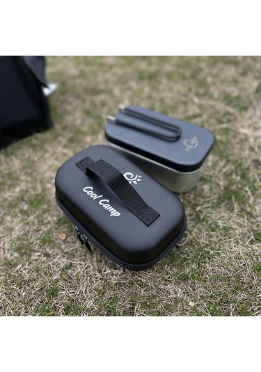 Moveevo Taşınabilir Eva Öğle Yemeği Çantası - Dayanıklı Ve Geniş İç Mekanlı Pratik Yemek Saklama Çantası Siyah