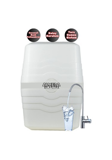 Eco One Su Arıtma Cihazı Yumuşak İçim Çelik Tank Lüx Musluk En Az Atık Atan Su Arıtma Cihazı