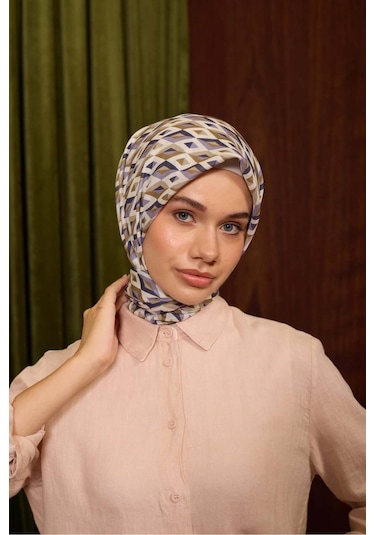 İpekhan Marrakech Koleksiyon Soft Eşarp 1213 - 06 Krem Krem