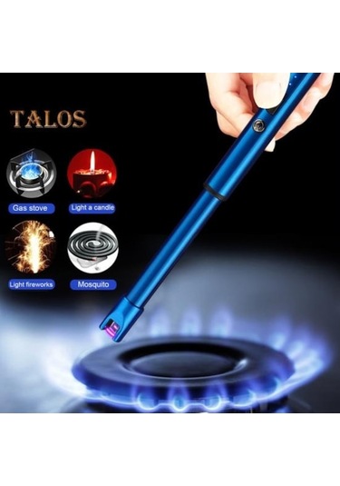 Novahub Kırmızı Mum Ateşleyici Ateşleme Çubuğu Rüzgar Geçirmez Kompakt Boyut Taşınabilir Elektrikli Şarj Edilebilir Alevsiz Darbe Ateşleyici Kamp Kırmızı Kırmızı