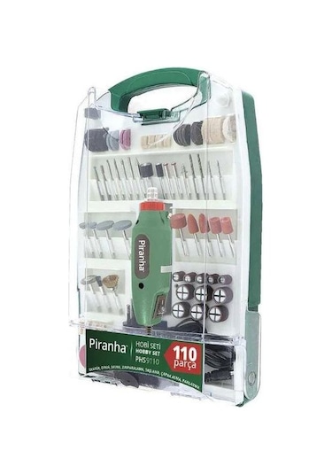Piranha Çok Amaçlı Alet Seti 110 Parça Prt9112