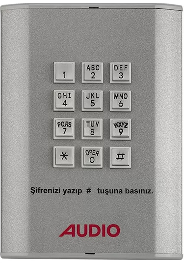 Audıo Kgk Tuş Takımlı Kapı Giriş Paneli