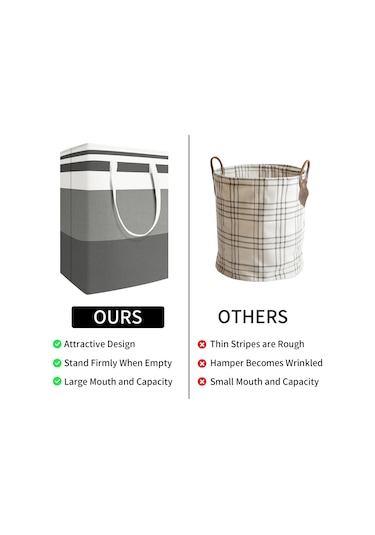 Büyük Çamaşır Sepetleri Su Geçirmez Bağlantısız Çamaşır Sepeti Diğer
