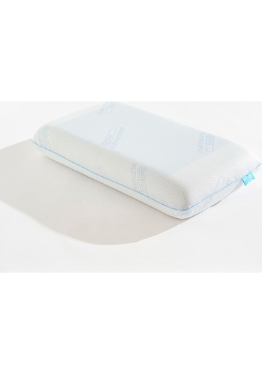 Visco Terletmeyen Ortopedik Yastık Serinleten Visco Yastık Jelli Yastık 70 40 12cm Beyaz