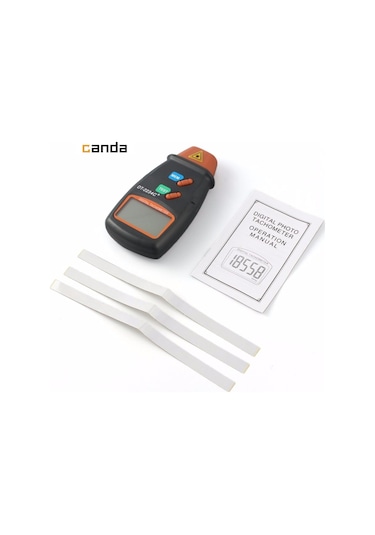Dt-2234c Dijital Lazer Takometre Hız Göstergeli Devir Ölçer N11.49