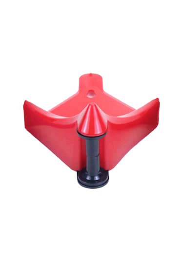 Yaozixa 4 Adet Kırmızı Pp Otomobil Hortum Rehberi - Lastik Döngü Engeli Ve Su Borusu Yönlendirici