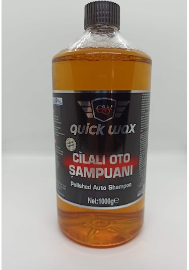 Quickwax Profesyonel Konsantre Kostiksiz Cilalı Oto Şampuanı 1 Kg