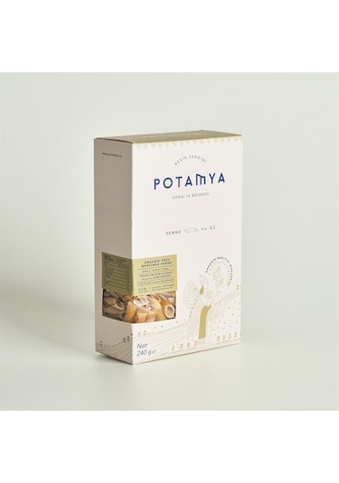 Potamya Organik Yeşil Mercimek Penne 240 G