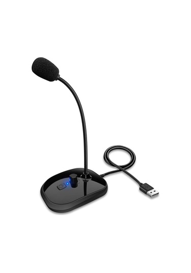 Usb Tel Ayarlanabilir Mikrofon Goopeneck Mic Konferans Kondens Mikrofonu Pc Bilgisayar Canlı Akışı İçin Mikrofon