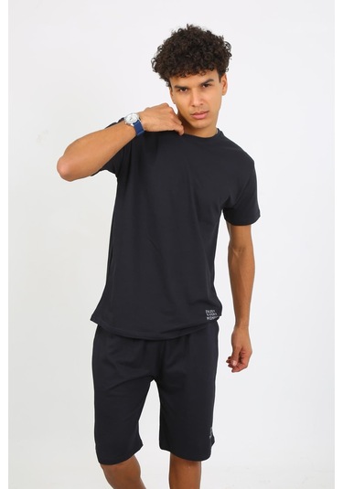 Akbeniz Erkek Pamuk Lakost Alt Üst Kaprili Pijama Takım Lacivert 6874 Lacivert