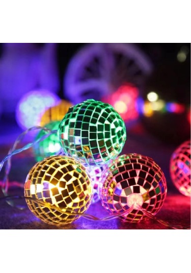 Büro Ev Ofis Aydınlatması İçin 2mt 10led Rgb Disko Toplu Lamba Diğer