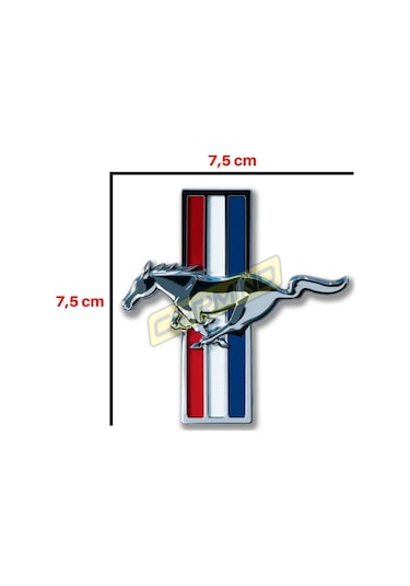 Mustang At Metal Arma (2 Adet)