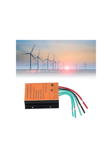Moveevo 16a Mppt Rüzgar Turbini Kontrolörü 12v/24v Otomatik Uyum 300w-1000w Ip67 Aşırı Şarj Korumalı