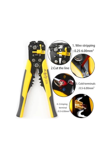 Rose Rc-887 Universal Kablo Soyucu Ve Terminal Sıkma Pensesi